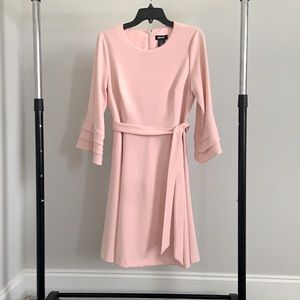 DKNY pink dress.